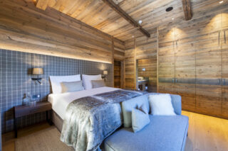 Ensuite bedroom at Chalech L in Lech