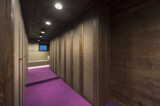 Ski room in the Nidus apartment building