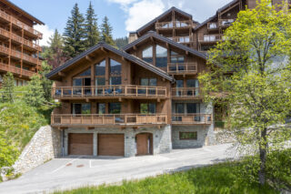 Exterior at Chalet Altius in Meribel