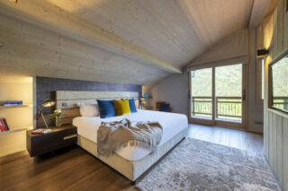 Fabulous master suite at Chalet Altius in Meribel