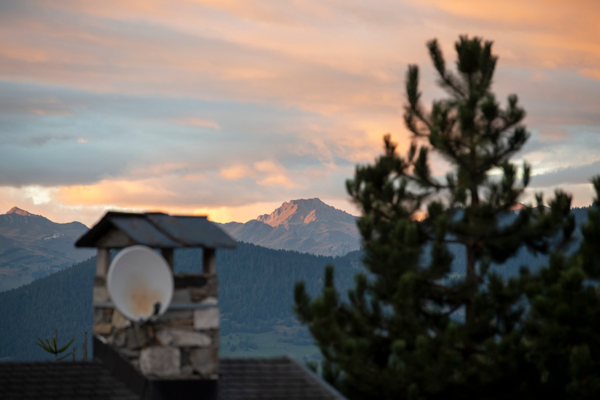 Views at Chalet Caribou in Meribel