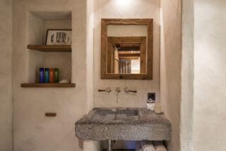 Bedroom two en suite shower room at Chalet Bibi in Verbier