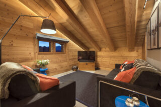 TV snug at Entre Ciel et Terre in Verbier