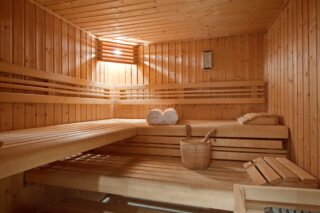 Sauna at Entre Ciel et Terre in Verbier
