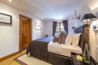 Double bedroom at Chalet Milou in Verbier