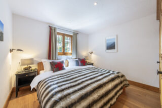 Double bedroom at Chalet Milou in Verbier