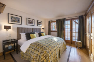 Twin convertible to double at Chalet Milou in Verbier