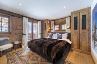 MAater double bedroom at Apartment Silver in Verbier