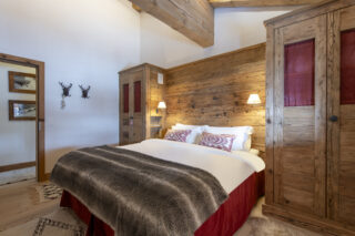 Double bedroom two at Penthouse Treize Etoiles in Verbier