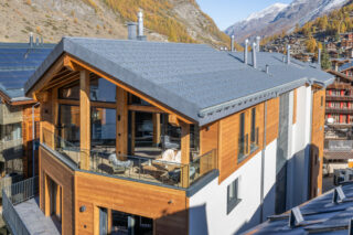 Exterior view of Penthouse Weissmatten in Zermatt