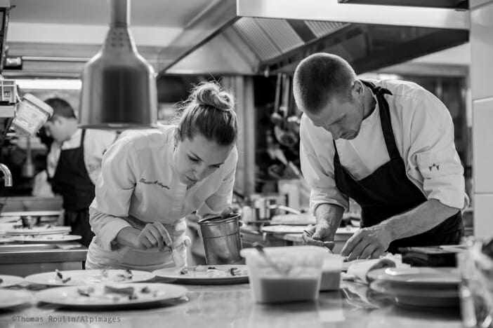 Gerwin Brand plating up at the pass