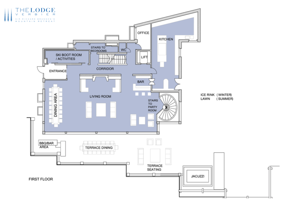 Lodge floor plans Verbier