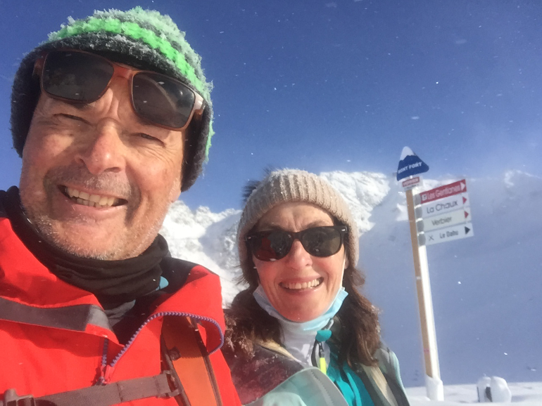 Verbier-Mt. Fort- Guido- Perrini- powder-skiing